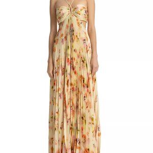 A.L.C. Moira Cut-Out Floral Maxi Dress